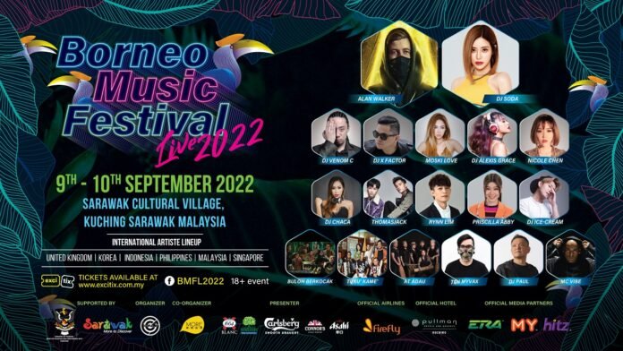 Borneo Music Festival 2022 At Sarawak Cultural Village - Mydailypost 2023